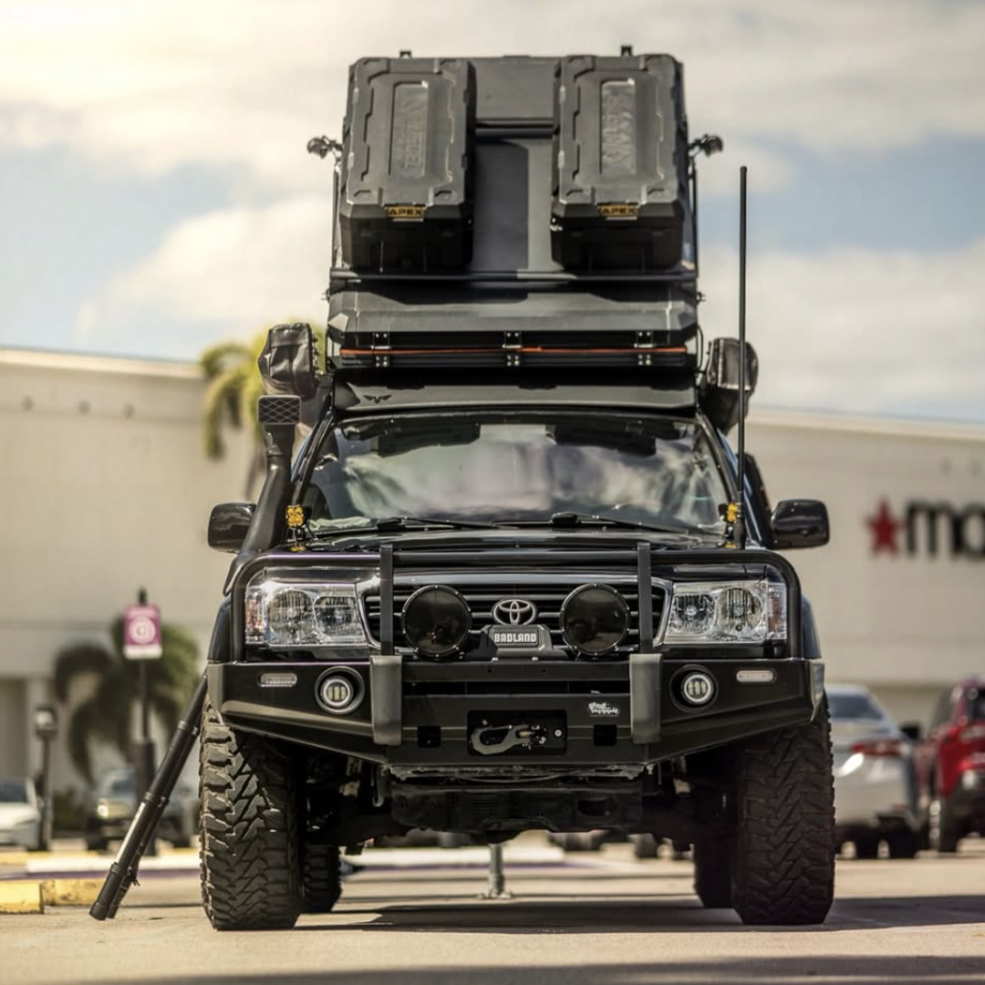 Customer photo of Land Cruiser Roof Rack | Evolution Series | 100 Series - Lexus LX470 (98-07)
